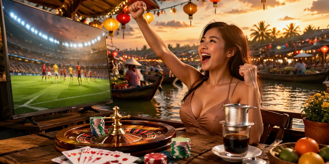 Người dùng Cần Thơ xem tỷ lệ kèo tại quán cà phê