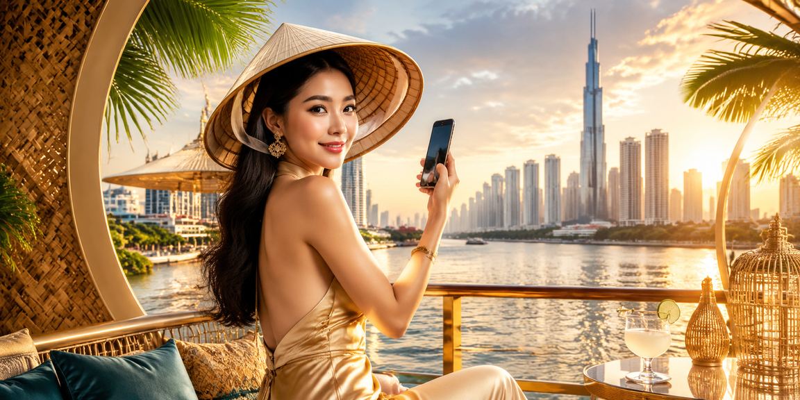 Người dùng sử dụng tính năng kiểm soát trên điện thoại tại TP.HCM