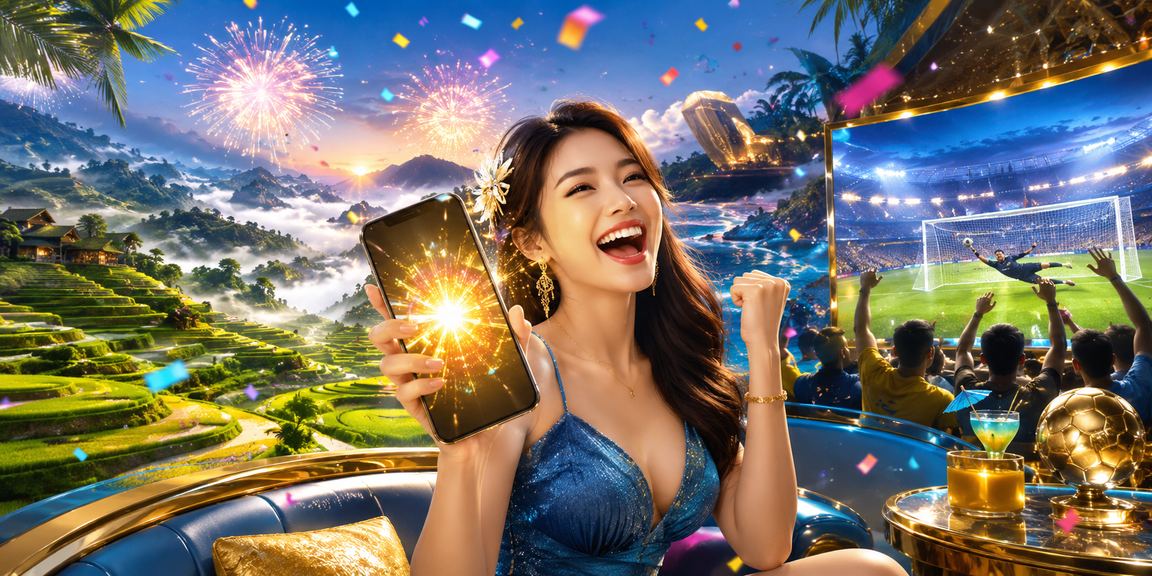 Người dùng truy cập casino mobile tại lễ hội Sapa